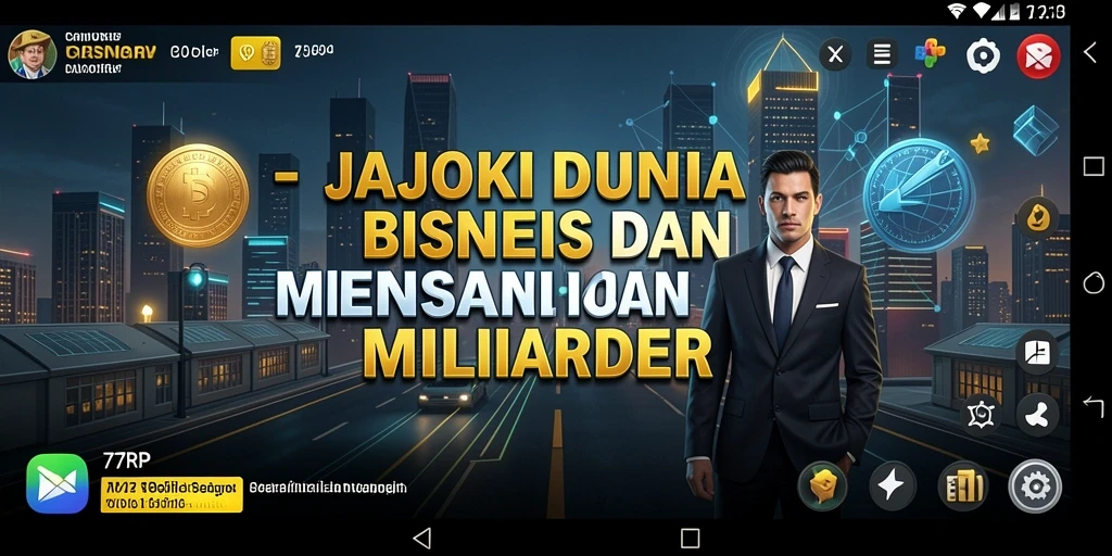 Tangkapan layar game 77RP menampilkan aksi simulasi bisnis yang menarik.