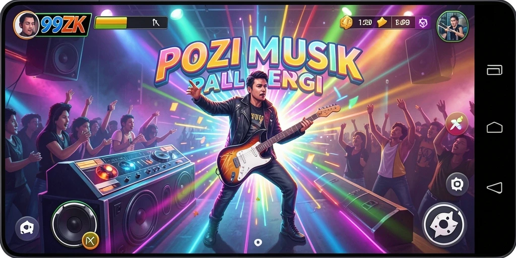 Tampilan gameplay 99ZK yang penuh warna dan interaktif.