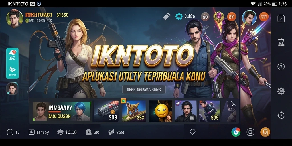 Tampilan antarmuka menarik dari IKNTOTO yang memudahkan navigasi.