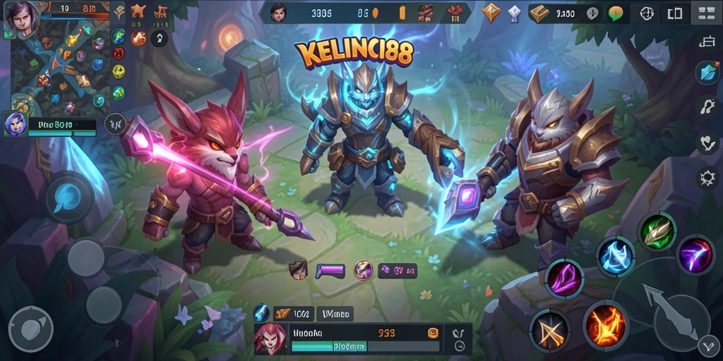 Screenshot gameplay KELINCI88 yang mendebarkan dan penuh aksi.