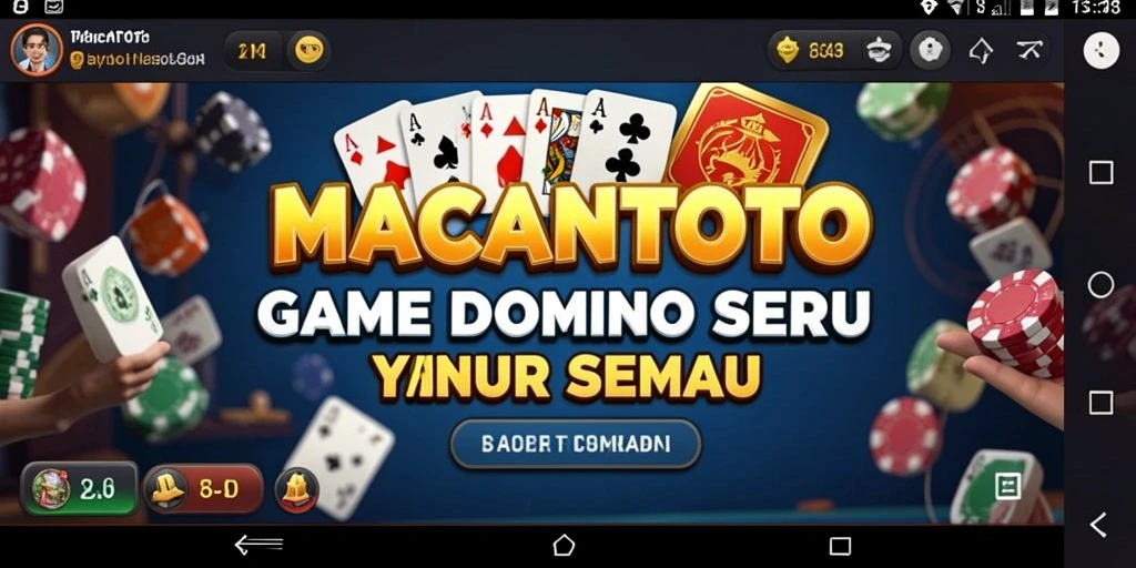 Tampilan gameplay MACANTOTO yang menarik dan interaktif.