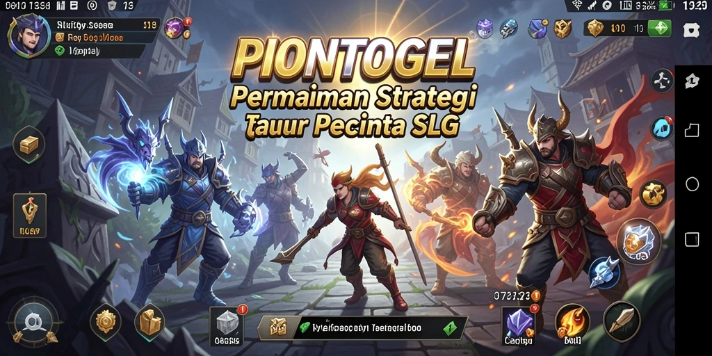 Tampilan gameplay menarik dari PIONTOGEL dalam aksi strategi.