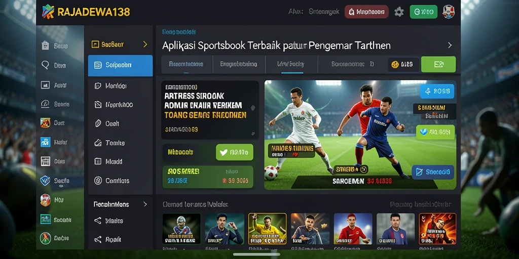 Tampilan screenshot utama RAJADEWA138 yang menunjukkan aktivitas taruhan.