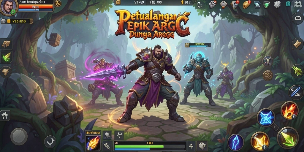 Gameplay mendebarkan dalam dunia ARPG yang luas.